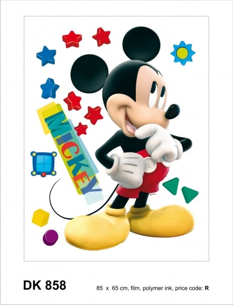 Sticker Mickey Mouse - 65x85cm - DK858 [2]