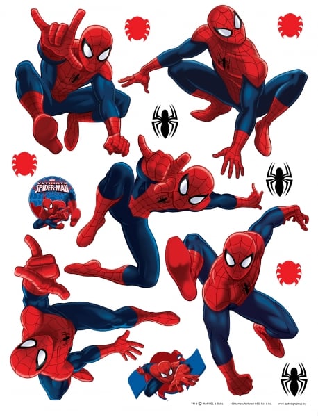 Sticker Spiderman - 65x85cm - DK1713 [1]