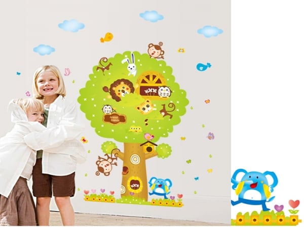 Sticker camere copii - Copacul Urias [3]