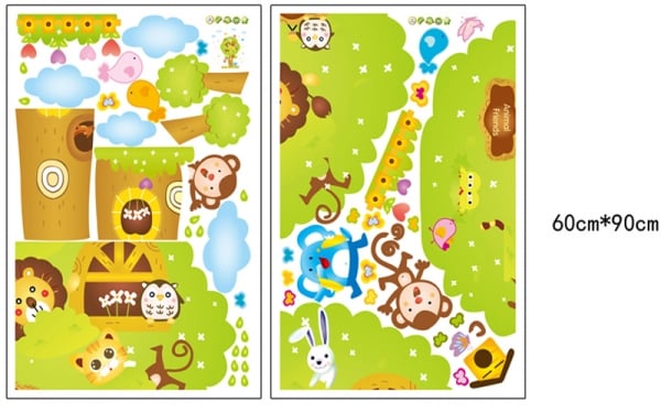 Sticker camere copii - Copacul Urias [6]