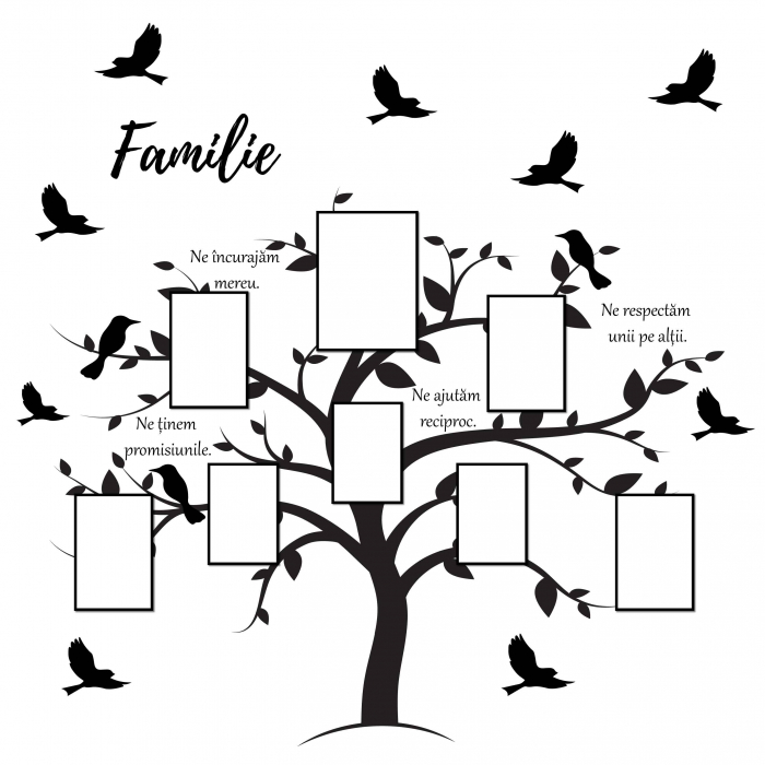 Sticker decorativ - Copacul Familiei [3]