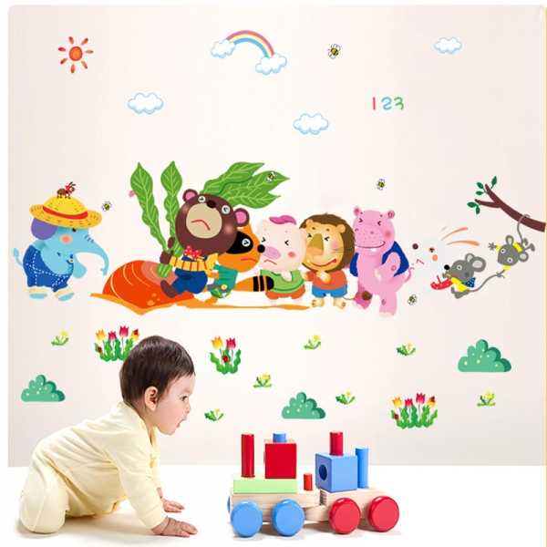 Sticker decorativ copii - Ridichea uriasa [1]