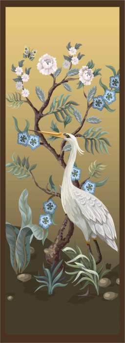 Sticker decorativ - Motive chinezesti - 3 panouri [2]