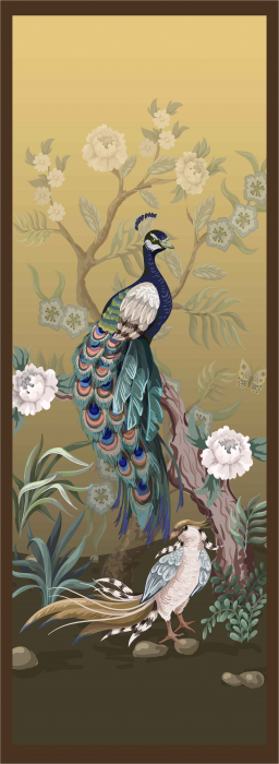 Sticker decorativ - Motive chinezesti - 3 panouri [3]