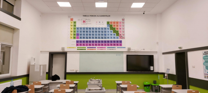 Autocolant Tabelul Periodic al Elementelor [2]