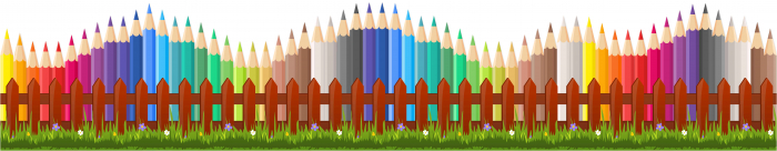 Autocolant brau decorativ - Creioane colorate [1]
