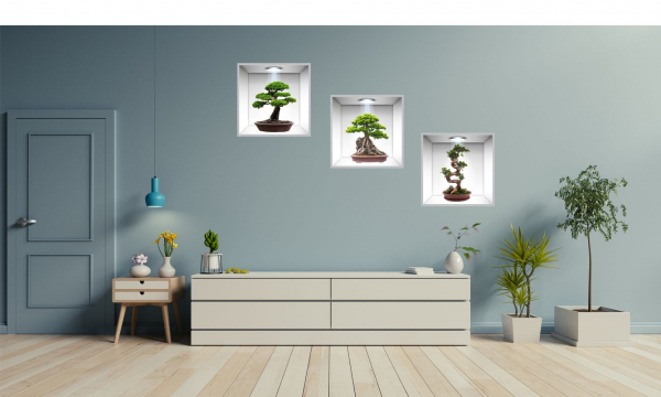 Sticker Bonsai 3D - Nise Perete [2]