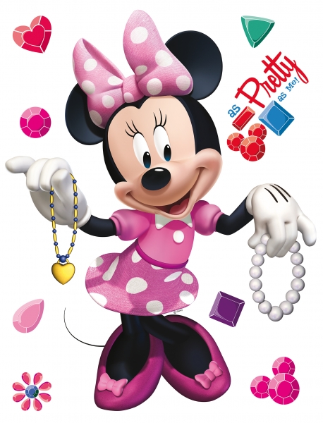 Sticker Minnie Mouse Frumusica - 65x85cm - DK857 [1]