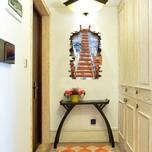 Autocolant 3D - Pod suspendat - 60x90 cm [3]