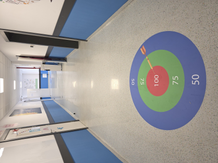 Autocolant de Podea - Tinta [1]