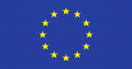 Stickere Decorative - Autocolant Steagul Uniunii Europene - 30x40 cm