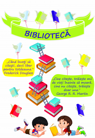 Stickere Decorative - Autocolante biblioteca