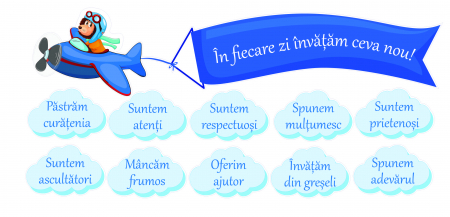 Stickere Decorative - Autocolante Nori cu Mesaje - 125x60 cm