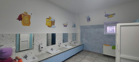 Autocolante pentru Grup Sanitar – Figurine Igienă Galben [2]