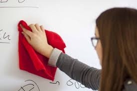Folie autocolanta de tip whiteboard - ideal pentru proiectii - culoare alba - 137x100 cm [5]