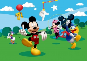 Fototapet Mickey Mouse si Prietenii [0]