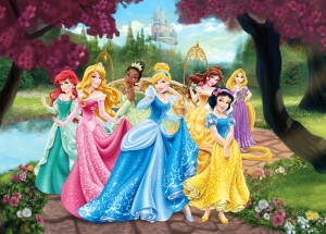 Fototapet - Fototapet Printese Disney