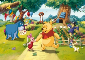 Fototapet Winnie the Pooh si Prietenii [0]
