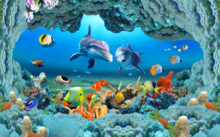 Fototapet Camere Copii - Fototapet Seaworld