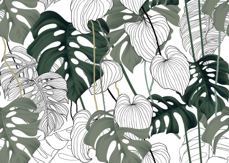 Fototapet Tropical Leaves [1]