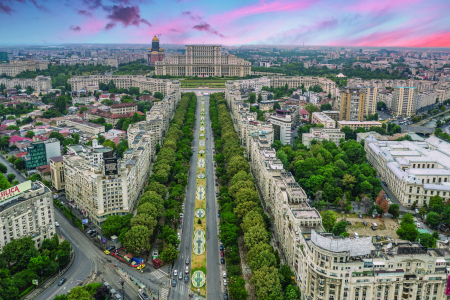 Art Prints - Postere - Poster Palatul Parlamentului - 90x60 cm