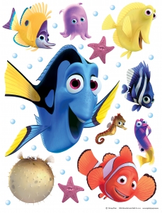 Sticker Nemo si Dory -  65X85cm - DK1705 [0]