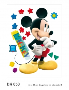 Sticker Mickey Mouse - 65x85cm - DK858 [1]