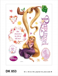 Sticker Rapunzel - 65x85cm - DK853 [1]