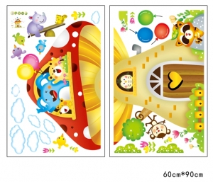 Sticker camere copii - Casuta din ciuperca [4]