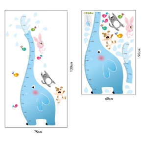 Sticker centimetru - Grafic de crestere - Elefantul stropitor [7]