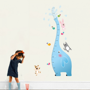 Sticker centimetru - Grafic de crestere - Elefantul stropitor [3]