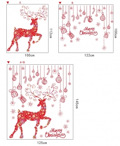 Sticker Craciun - Merry Christmas! - globuri si cadouri [7]