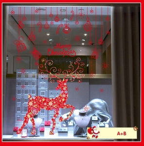 Sticker Craciun - Merry Christmas! - globuri si cadouri [9]