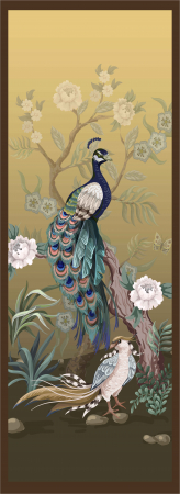 Sticker decorativ - Motive chinezesti - 3 panouri [2]