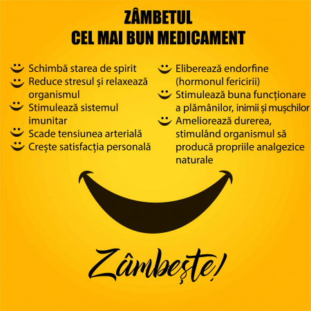 Stickere Decorative - Sticker scoli, Zambet - 125x125 cm