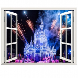 Stickere 3D pentru fete- Castel cu artificii [1]