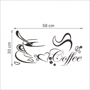 Stickere bucatarii - I love coffee - Ceasca de cafea [5]