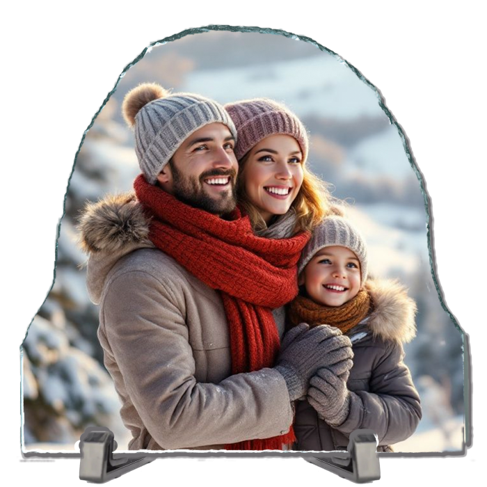 Ardezie arcada personalizata (19 X 20 cm) - CRĂCIUN [1]