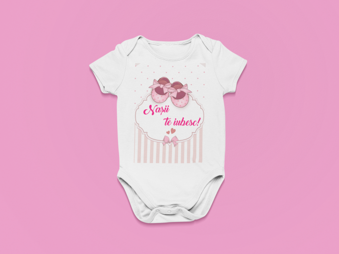 Body personalizat cu mesaj Nasii Te Iubesc [3]