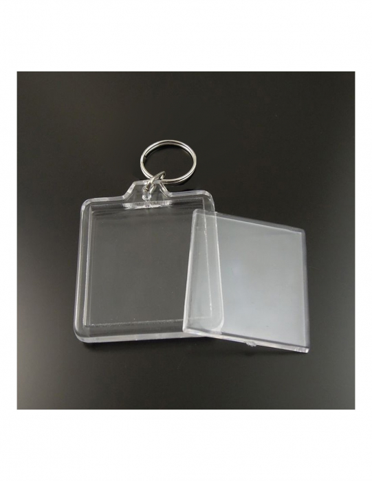 Breloc plastic personalizat foto 7 x 5 cm - Marturii [6]