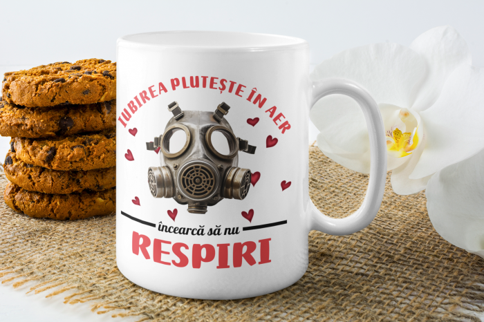 Cana personalizată IUBIREA PLUTESTE IN AER [2]