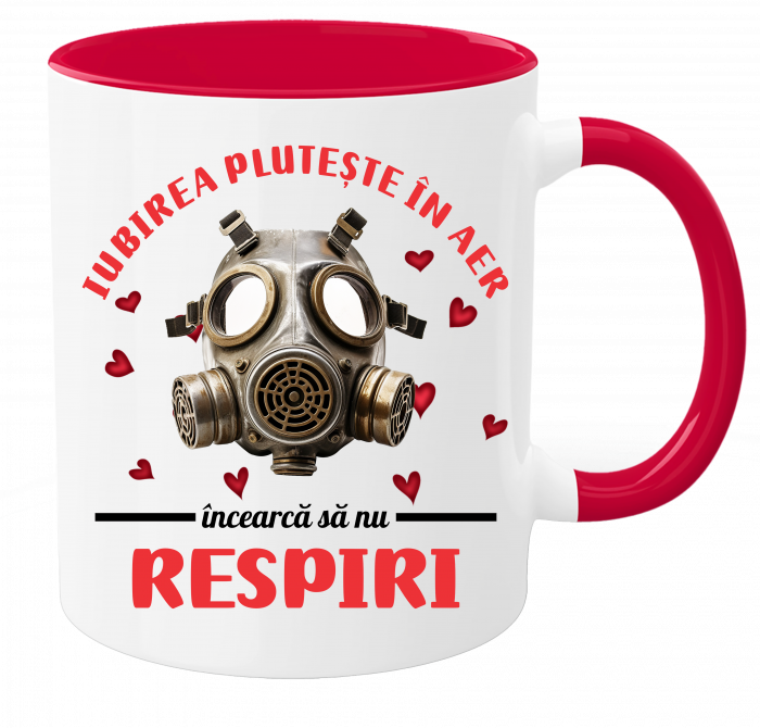 Cana personalizată IUBIREA PLUTESTE IN AER [1]