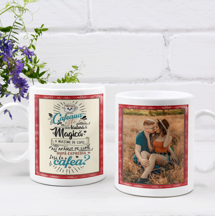 Cană personalizată - CAFEAUA BĂUTURA MAGICĂ [4]
