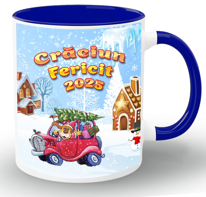 Cana personalizata - CRĂCIUN FERICIT 2025 [5]