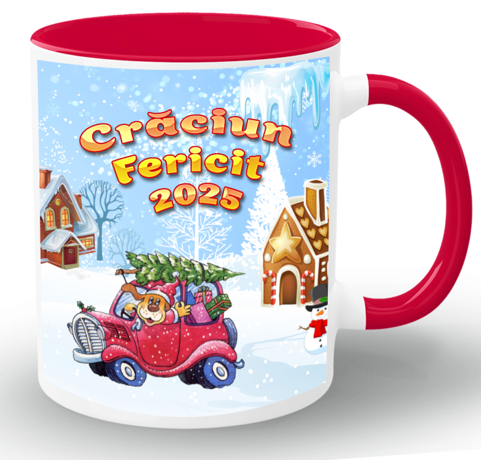 Cana personalizata - CRĂCIUN FERICIT 2025 [3]