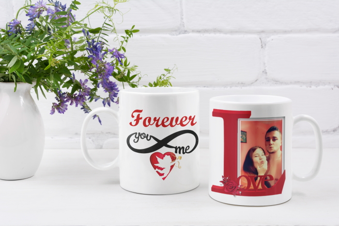 Cana “Forever Love” – personalizabilă cu poză [3]