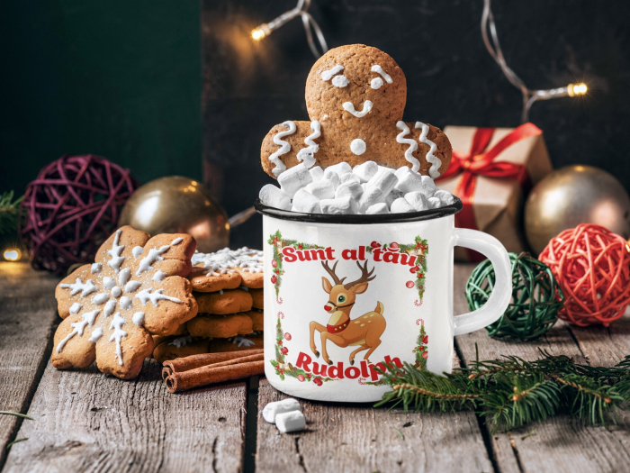 Cana personalizata cu poza - Rudolph [4]