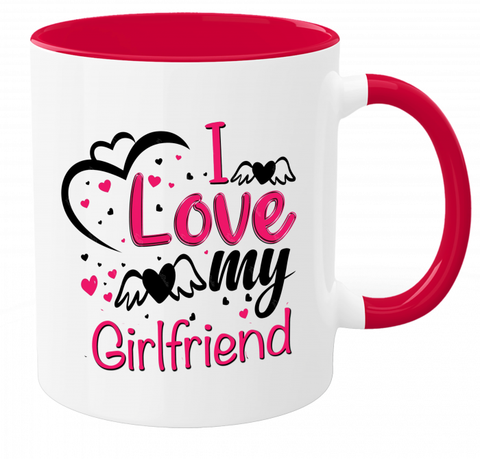 Cana personalizata I LOVE MY GIRLFRIEND [2]
