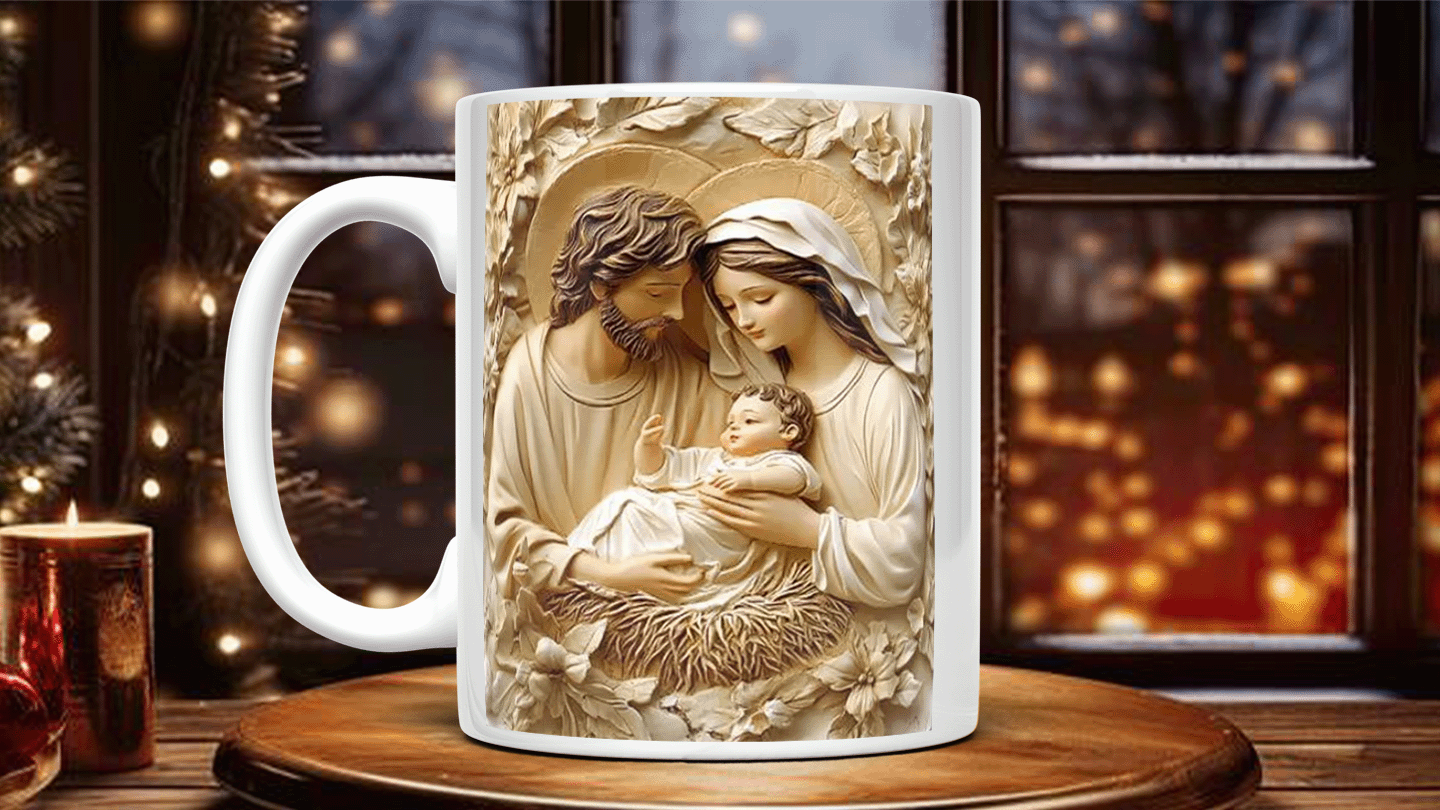 Cana personalizată - NASTEREA DOMNULUI [4]