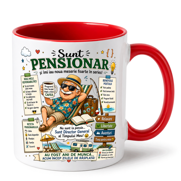Cana personalizata - SUNT PENSIONAR [5]